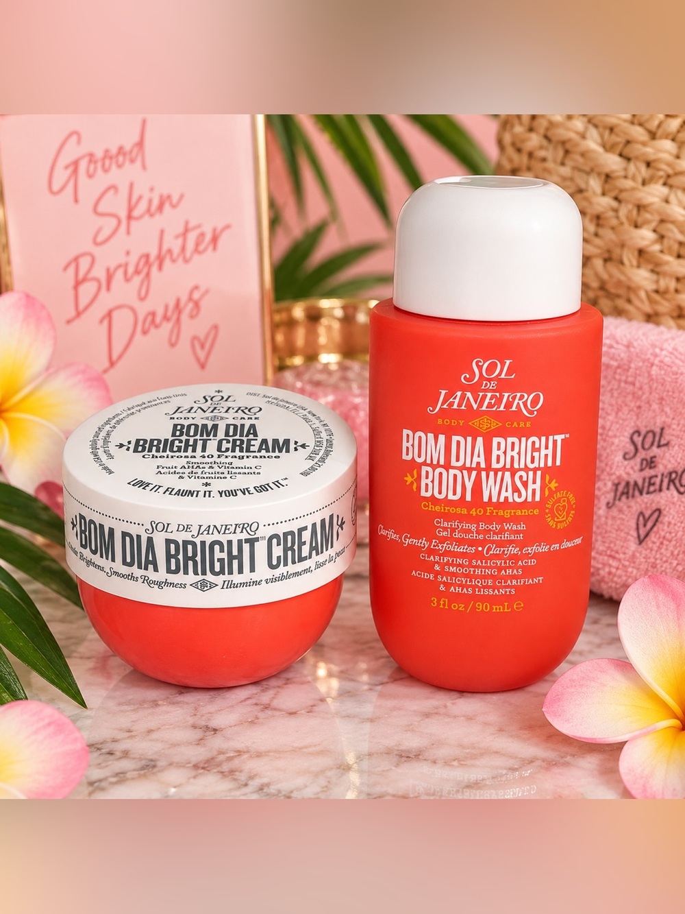 ✨ Sol de Janeiro Bom Dia Bright Travel Size Duo – Cheirosa 40 ✨